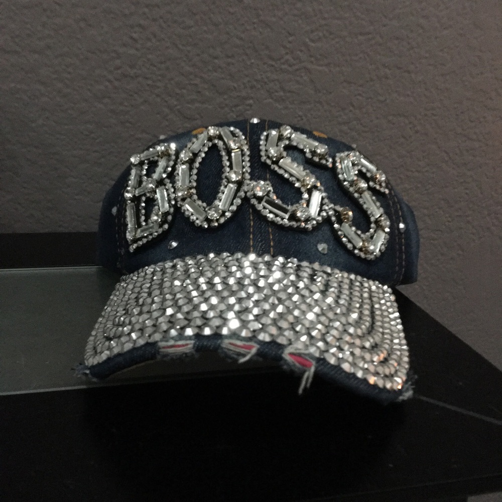Brand New Embellished “BOSS” Women’s Baseball Cap